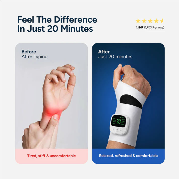Velyra™ Smart EMS Hand & Wrist Massager